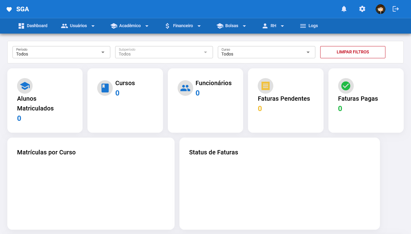 SGA - Sistema de Gestão Acadêmica